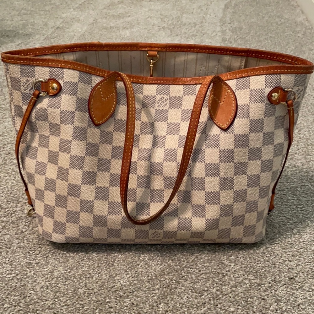 Louis Vuitton PM Damier Azur Neverfull